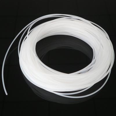 China Lighting Industrial Product Cream White Color 3.5mm Plastic Solid Side Glow Light Fiber Optic Fiber Optic Light For Car Interior Decoration for sale