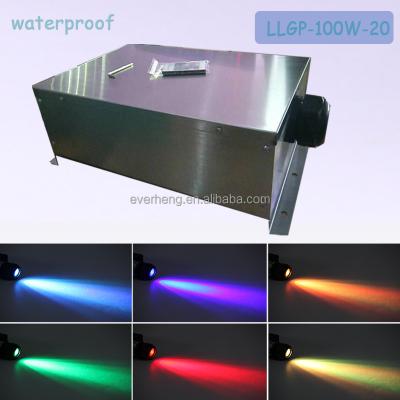 China Industrial Product Waterproof Fiber Optic Swimming Pool Light Engine Ignition for sale