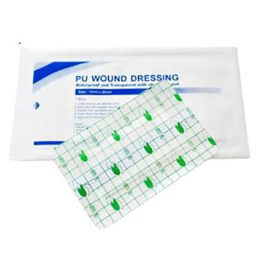 China Wound Recovery Power Flower Medical CE Approved 5x5cm 5x7cm 5x10cm 6x10cm 10x25cm Disposable Waterproof Transparent Wound Dressing 10x30cm for sale