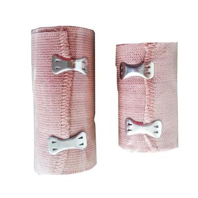 China Medical Care Power Flower Medical CE Approved Cotton And Spandex Disposable Elastic Bandage for sale