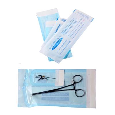 China Triple Seal Packing Tape Sterilization Medical Consumable Self Seal Pouches for sale