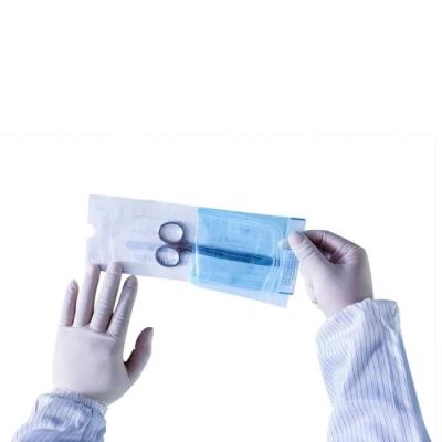 China Triple Band Seal Disposable Medical Autoclave Sterilization Packaging Pouch For Hospital for sale