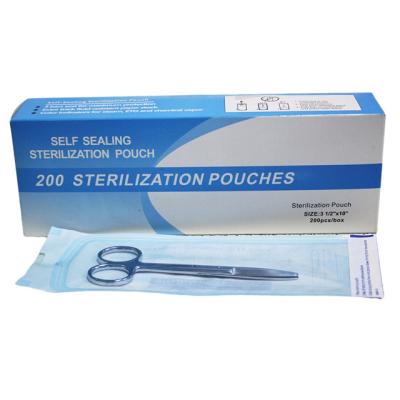 China Triple Band Seal Accept Customization Various Size Disposable Medical Package Pouches for sale