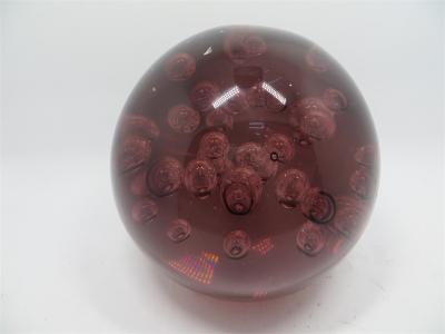 China Glass paperweight,  glass ball,  glass round ball, hand made glass, home decorative glass, art glass, glass color ball for sale