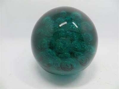 China Glass paperweight,  glass ball,  glass round ball, hand made glass, home decorative glass, art glass, glass color ball for sale