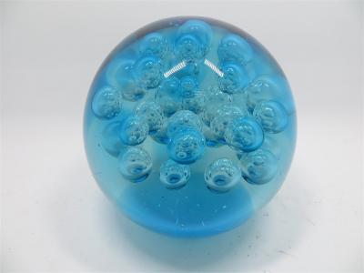 China Glass paperweight,  glass ball,  glass round ball, hand made glass, home decorative glass, art glass, glass color ball for sale