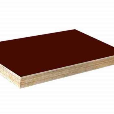 China Industrial hpl laminate phenolic bp film faced birch marine grade plywood 18mm one-sided decoration for sale