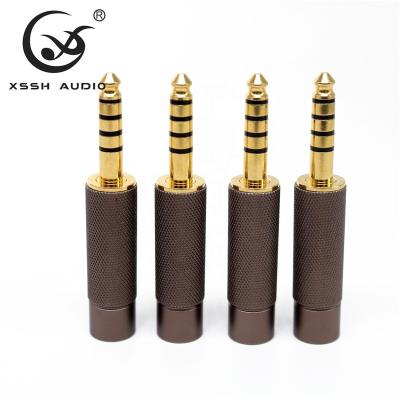 China audio & YIVO XSSH 2.5mm Video High Quality Female to 4.4mm Male Adapter Headphone Jack Balanced Plug Connector Audio Interface Jack for sale