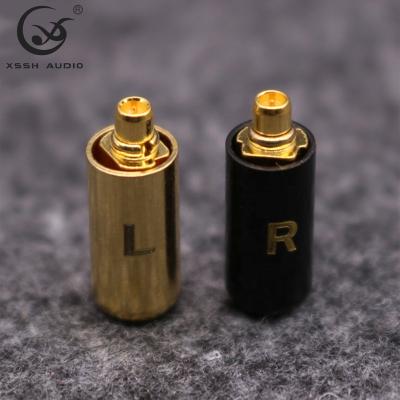 China audio & Guangzhou YIVO XSSH Hot Selling Brass Plated OEM Gold 2 Pin Earphone Jack Earphone Connector Visual Cheap Price for sale