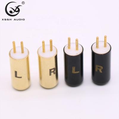 China audio & Guangzhou YIVO XSSH Audio Visual Hi-Fi OEM Wholesale Connector High End 2 Pin Earphone Headphone Jack Audio Jack for sale