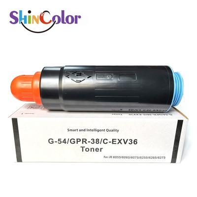 China COMPATIBLE ShinColor NPG54/GPR38/C-EXV36 copier toner cartridge for Canon IR Adv6055/6065/6075/6255/6265/6275 for sale