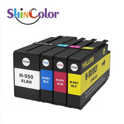 China COMPATIBLE Compatible ShinColor 950xl 951xl Ink Cartridges For HP950 951 XL For HP Officejet 8600 Pro 8610 Printer for sale