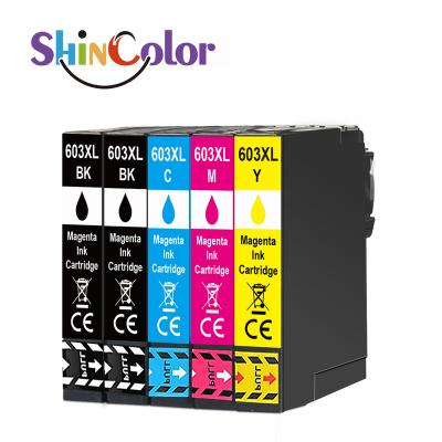 China COMPATIBLE Compatible ShinColor 603XL Ink Cartridges T603 Ink Cartridge For Epson Xp4105 Xp2100 Xp3100 Xp4100 Printer for sale