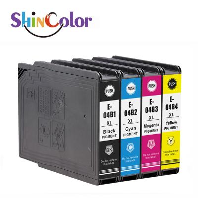 China COMPATIBLE Premium Compatible ShinColor T04B T04B1 T04B2 T04B3 T04B4 Color Inkjet Ink Cartridge For Epson Wf-c8610dwf Printer for sale