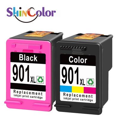 China ShinColor 901xl 901 XL Re-manufactured Black Color Inkjet Remanufactured Ink Cartridge For Hp901xl For Hp Officejet J4580 J4660 4500 Printer for sale