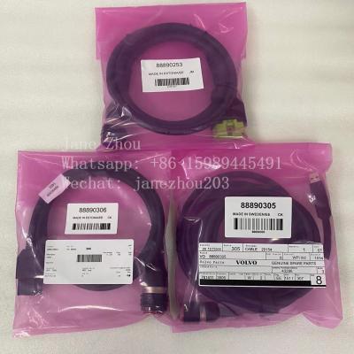 China Diagnostic vocom cable set 88890253 88890305 88890306 work for VOCOM 88890300 VOCOMII 88894000 for sale