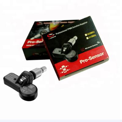 China Programmable 315Mhz 433.92Mhz TPMS Car Tire Pressure Sensor Universal Built-in TPMS System Sensors Tool for sale