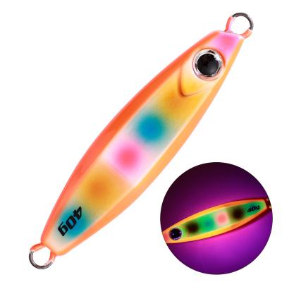 China Sea Fish Lure Jiggingpro Metal Lure Speed ​​Slider Jig 40g 60g 80g 100g Saltwater Jig Slow Building Lures For Amberjack Lure Fish for sale