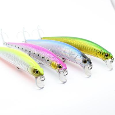 China Japan Wholesale Wobblers 11cm High Quality Minnow Bait 23g Hard Fishing ABS Lures Bass Fresh Saltwater Hooks 4# VMC for sale