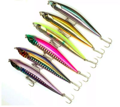 China Sinking Lure Building 85mm Pro Realistic Artificial Hard Bait 14.4g Hard Lure With Hook Iscas Sinking Hard Bait Saltwater Fishing for sale