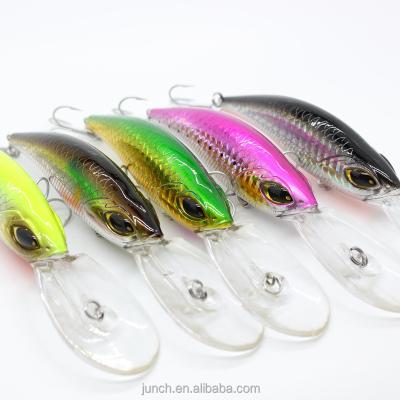 China Sea Fishing Super Quality 5 Colors 14cm 20.6g Hard Body Floating Sea Bass Fishing Crankbait Minnow Lure for sale