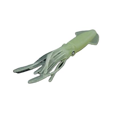 China Rubber Rubber Silicone Building Soft Squid Lure Bait Luminous Soft Artificial Fishing Toggles Squid Lure for sale