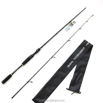 China Carbon 1.8m 2.1m 2.4m 2 Section Medium Lure Bait Cast Fishing Rod Carbon Fiber Fishing Tackle Lure Rod for sale