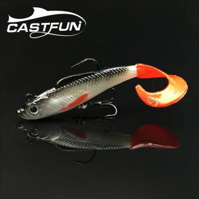 China Wholesale 10g Plastic Soft Baits Mixed Series Fishing Soft Lure False Color Bait Design for sale