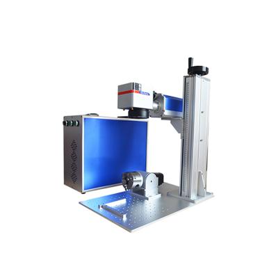 China Laser Marking Factory Fiber Laser Engraver Marking Machineng Laser Cutting Marking Machine With Rotary for sale