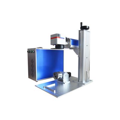 China Wholesale 20W 50W 100W 30W Fiber Laser Marking Machine Fiber Laser Max Marking Machine With Rotary for sale