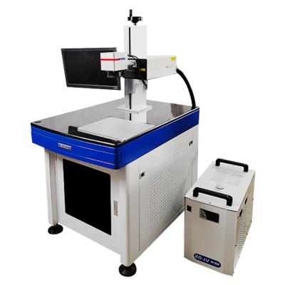 China Laser Marking 220V/50Hz 300-100 KHz 355Nm 5W 10W UV Diode Laser Marking Machine for sale