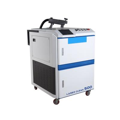 China High Quality New 500W Stainless Steel Power Metal Laser Clean Fiber Laser Cleaning Machine for sale