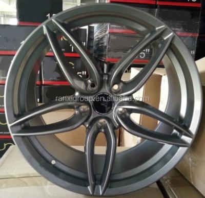 China New 19 inch aluminum alloy car wheel aluminum steel gray rim 5*114.3 for sale