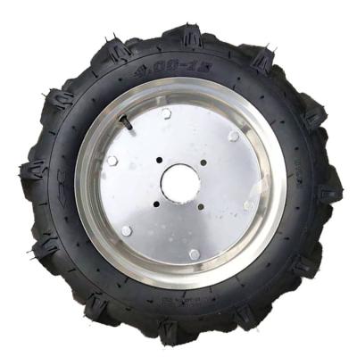 China Hotels Agricultural Wheel 17 Inch 4.00-12 Inch Rubber Wheel With General Duty Rim for sale