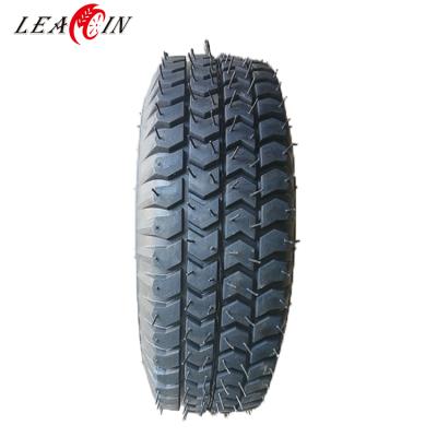 China Natural rubber 260*85 10*3.00-4 tire with tube for wheel barrow or lawn mower for sale