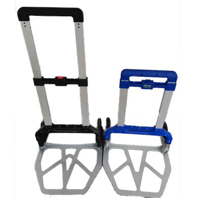 China 160kg Shopping Folding Hand Cart Loading For Delivery Company And Postman for sale