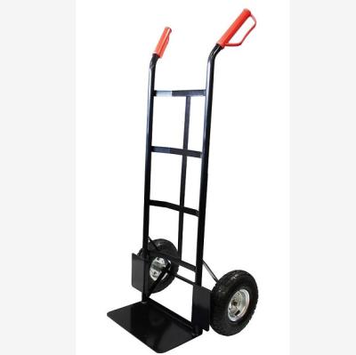 China Tools Warehouse Heavy Duty Hand Trolley Push Truck Folding Hand Trolley Hand Pallet Truck for sale