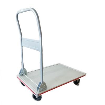 China Easy Folding 150kg-350kg Load Capacity Aluminum Alloy Platform Trolley for sale