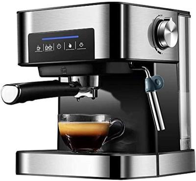 China Hotel Espresso Machine Coffee Maker 20 Bar with Milk Frother Foaming Wand Coffee Maker for Espresso, Cappuccino, Latte, Machiato for sale