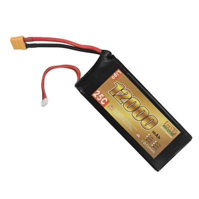 China Soft Toys XW 22.2V 12000mah Lipo Battery Case 6S Lipo Battery 12000mah For Agriculture Spraying Drone for sale