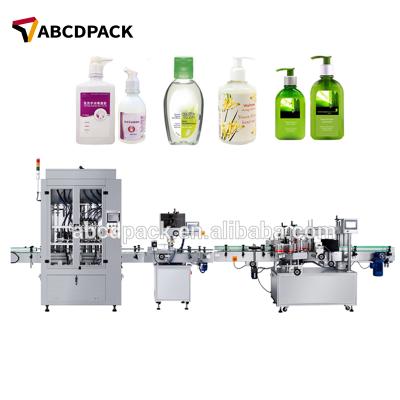 China Wholesale Custom Automatic Beverage Laundry Soap Liquid Fertilizer Production Line Ordinary Product Packing Line for sale