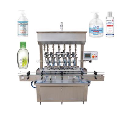 China Beverage Delivery Hand Beverage Quick Automatic Filler Sanitizer Spray Bottle Filling Equipment Sanitizing Machines for sale