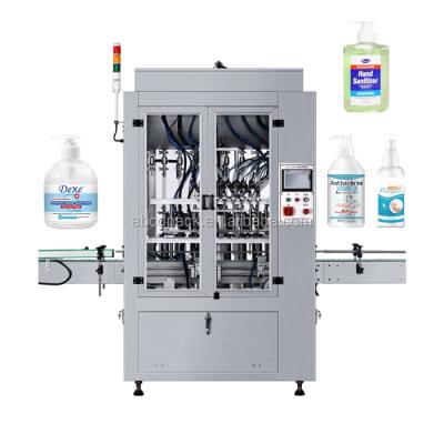 China Food Touch Screen Control System Manufacturer For Dishwashing Washing Plunger Dish Soap Liquid Bottle Filling Machine for sale