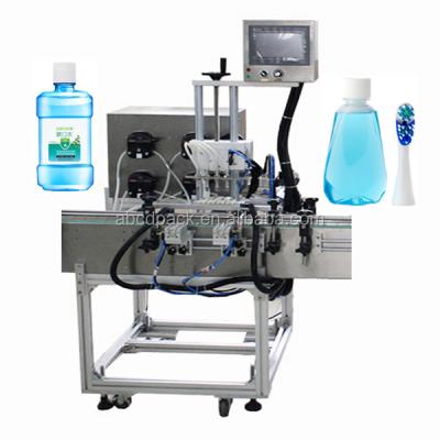 China Chemical Custom Automatic Mouthwash Filler Cleaning Teeth Whitening Liquid Filling Machine for sale