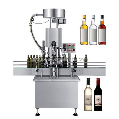 China Full Automatic Wine Stainless Steel Ropp Cap Capper Ropps Glass Bottle Food Abcdpack Ball Capping Machine for sale