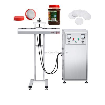 China Automatic Wide Induction Aluminum Foil Snacks Dried Fruit Bottle Beverage Sealing Machine Aluminum Mouth Sealer for sale