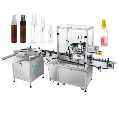 China Automatic Spray Liquid Liquid Bottle Filling Machine Bottle Filling Food Skin Care Products Capping Machine for sale