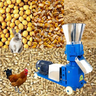 China 220v60Hz Factory Feed Processing Machinery High Yield Farm Family Farm Cattle Sheep Poultry Feed Pelletizer Machine for sale