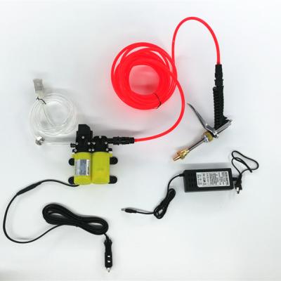 China Car Body Cleaning Pump DC 12v Portable High Pressure Car Washer for sale