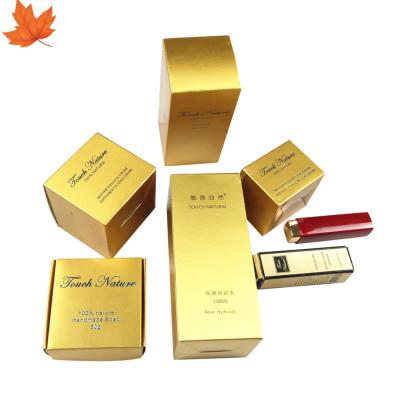 China Low Moq Recyclable Custom Printed Cosmetic Lipstick Lip Gloss Packaging Foldable Paper Box for sale